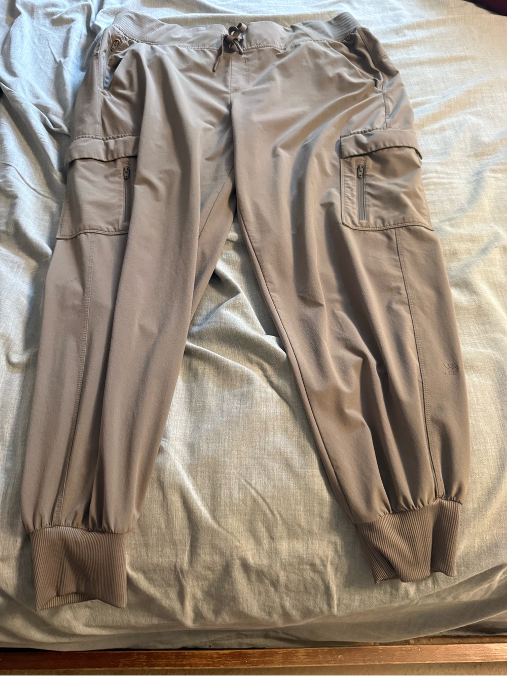 all in motion Men's Taupe Cargo Jogger Pants